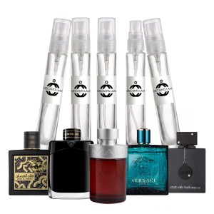 Kit 5 Decants  Multimarca 10 ml Caballero