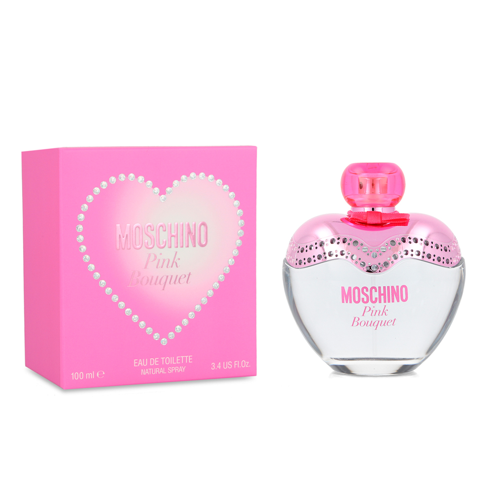 Moschino pink cheap bouquet gift set