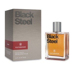 Victorinox Swiss Army Black Steel 100 ml Edt Caballero