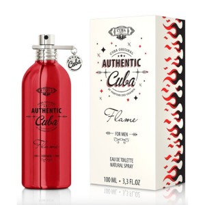 Cuba Authentic Flame 100 ml Edt Caballero