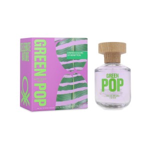 Benetton Green Pop 80ml Edt Dama
