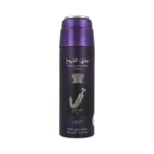 Lattafa Ishq Al Suyuk Silver 200 ml Body Mist Caballero