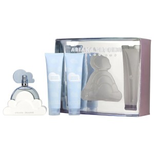 Ariana Grande Set Cloud 3pzs 100ml Edp Spray/ Body Souffle 100ml/ Shower Gel 100ml Dama