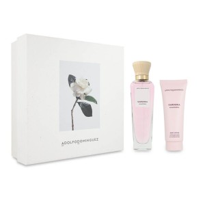 Adolfo Dominguez Set Gardenia 2pzs 120ml Edt Spray/ Body Lotion 75ml Dama