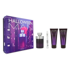Halloween Set Man 4pzs 125ml Edt Spray/ Face Care 100ml/ Shower Gel 100ml/ 10ml Edt Spray  Caballero