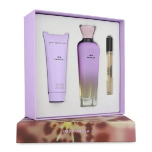 Set Adolfo Dominguez Iris Vainilla 3Pzs 120Ml Edp Spray/ Body Lotion 75Ml/ 10Ml Edp Spray Dama