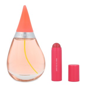 Set Agatha Gotas De Color 2Pzs 100Ml Edt Spray/ Lip Stick 5G Dama