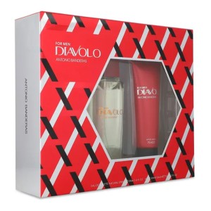 Set Banderas Diavolo 2Pzs 100Ml Edt Spray/ After Shave 75Ml   Caballero
