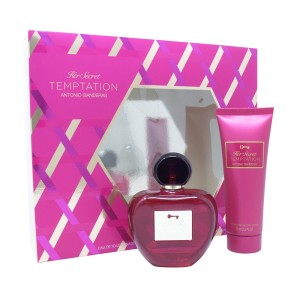Set Banderas Her Secret Temptation 2Pzs 80Ml Edt Spray/ Body Lotion 75Ml   Dama