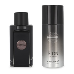 Set Banderas The Icon 2Pzs 100Ml Edp Spray/ Desodorante 150Ml Spray    Caballero