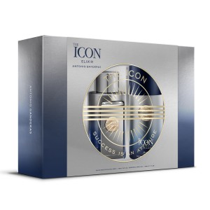 Set Banderas The Icon Elixir 2Pzs 100Ml Edp Spray/ Desodorante 150Ml Spray Caballero