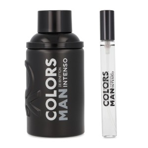 Set Benetton Colors Black Intenso 2Pzs 100Ml Edp Spray/ 10Ml Edp Spray Caballero