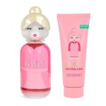 Set Benetton Sisterland Pink Raspberry 2Pzs 80Ml Edt Spray/ Body Lotion 75Ml Dama