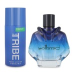 Set Benetton We Are Tribe 2Pzs 90Ml Edt Spray/ Desodorante 150Ml Spray  Caballero