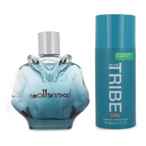 Set Benetton We Are Tribe Cool 2Pzs 90Ml Edt Spray/ Desodorante 150Ml Spray Caballero