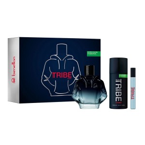 Set Benetton We Are Tribe Intense 3Pzs 90Ml Edp Spray/ Desodorante 150Ml Spray/ 10Ml Edp Spray Caballero