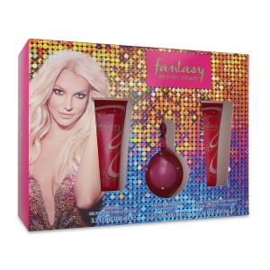 Set Britney Spears Fantasy 3Pzs 100Ml Edp Spray/ Shower Gel 100Ml/ Crema Corporal 100Ml     Dama