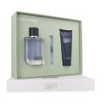 Set Calvin Klein Defy 3Pzs 100Ml Edt Spray/ Body Wash 100Ml / 10Ml Edt Spray  Caballero