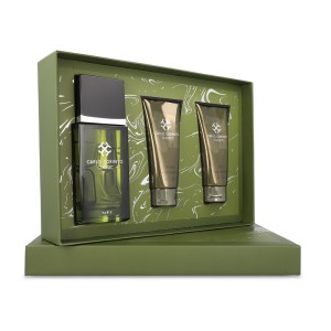 Set Carlo Corinto Classic 3Pzs 100Ml Edt Spray/ Body Shampoo 100Ml/ After Shave 100Ml Caballero
