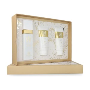 Set Carlo Corinto White Gold 3Pzs 100Ml Edt Spray/ Body Shampoo 100Ml/ Body Lotion 100Ml Dama