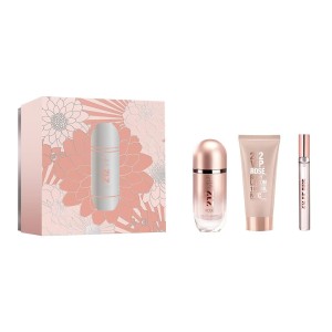 Set 212 Vip Rose 3Pzs 80Ml Edp Spray/ Body Lotion 100Ml/ 10Ml Edp Spray Dama