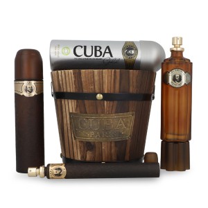 Set Cuba Gold 4Pzs 100Ml Edt Spray/ Desodorante 200Ml Spray/ After Shave 100Ml Spray/ 35Ml Edt Spray Caballero
