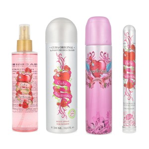 Set Cuba Heartbreaker 4Pzs 100Ml Edp Spray/ Desodorante 200Ml / Body Lotion 200Ml / 35Ml Edp Spray Dama