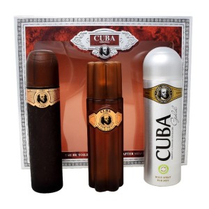 Set Cuba Prestige Classic 3Pzs 90Ml Edt Spray/ Shower Gel 200Ml/ After Shave 100Ml Spray Caballero