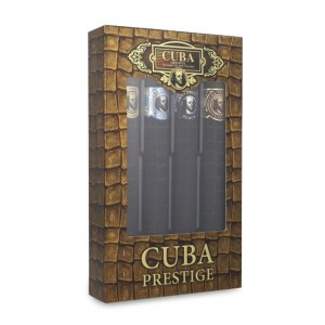 Set Mini Cuba Prestige 4Pzs Legacy 35Ml Edt Spray/ Platinum 35Ml Edt Spray/ Black 35Ml Edt Spray/ Classic 35Ml Edt Spray Caballero
