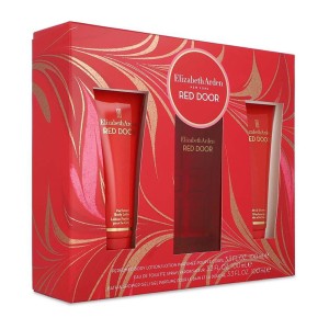 Set Elizabeth Arden Red Door 3Pzs 100Ml Edt Spray/ Body Lotion 100Ml/ Shower Gel 100Ml    Dama
