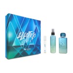 Set Ferrioni Electric Vibes 3Pzs 100Ml Edt Spray/ Body Spray 120Ml/ 9Ml Edt Spray Caballero