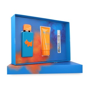 Set Ferrioni Ooh Boy! Neon Vibes 3Pzs 100Ml Edt Spray/ Body Cream 75Ml/ 10Ml Edt Spray Caballero