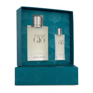 Set Acqua Di Gio 2Pzs 100Ml Edt Spray/ 15Ml Edt Spray Caballero