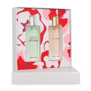 Set Giorgio Armani 2Pzs Aqua Di Giogia 15Ml Edp Spray / My Way 15Ml Edp Spray Dama