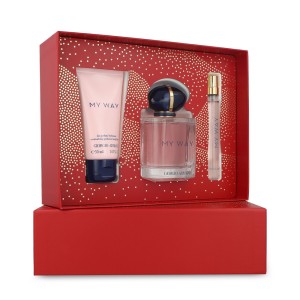 Set Giorgio Armani My Way 3Pzs 90Ml Edp Spray/ Body Lotion 50Ml/ 10Ml Edp Spray Dama