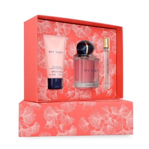Set My Way 3Pzs 90Ml Edp Spray /Body Lotion 50Ml/ 10Ml Edp Spray Dama
