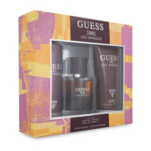 Set Guess 1981 Los Angeles For Men 3Pzs 100Ml Edt Spray/ Desodorante 226Ml Spray/ Shower Gel 200Ml  Caballero