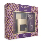 Set Guess Man Gold 3Pzs 75Ml Edt Spray/ Shower Gel 200Ml/ Desodorante 226Ml Spray    Caballero