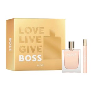 Set Boss Alive 2Pzs 80Ml Edp Spray/ Body Lotion 75Ml Dama