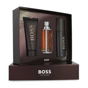 Set Boss The Scent 3Pzs 100Ml Edt Spray/ Shower Gel 100Ml/ Desodorante 150Ml Spray Caballero