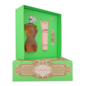 Set Jean Paul Gaultier Classique 3Pzs 100Ml Edt Spray/ Body Lotion 75Ml/ 6Ml Edt Dama