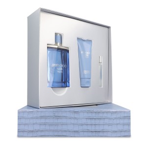 Set Jimmy Choo Aqua 3Pzs 100Ml Edt Spray/ Shower Gel 100Ml/ 7.5Ml Edt Spray Caballero