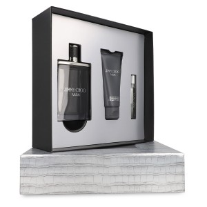 Set Jimmy Choo Man 3Pzs 100Ml Edt Spray/ Shower Gel 100Ml/ 7.5Ml Edt Spray  Caballero