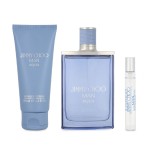 Set Jimmy Choo Man Aqua 3Pzs 100Ml Edt Spray/ Shower Gel 100Ml/ 7.5Ml Edt Spray Caballero