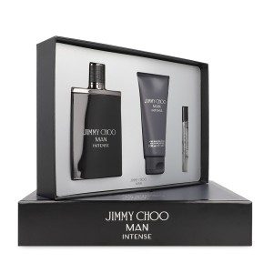 Set Jimmy Choo Man Intense 3Pzs 100Ml Edt Spray/ Shower Gel 100Ml/ 7.5Ml Edt Spray  Caballero