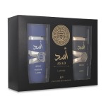 Set Lattafa Asad 2Pzs Zanzibar 100Ml Edp Spray/ Asad 100Ml Edp Spray Caballero