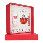 Set Nina 3Pzs 80Ml Edt Spray/ Body Lotion 75Ml/ 10Ml Edt Roll On   Dama