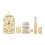 Set Orientica Luxury Collection Royal Amber 4Pzs 80Ml Edp Spray/ Perfumero Rellenable / Bolso Pequeño/ 7.5Ml Edp Unisex