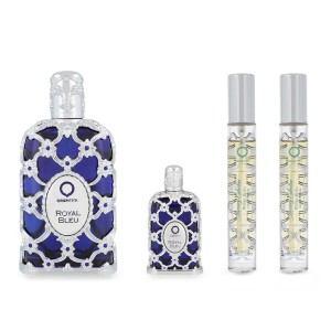 Set Orientica Luxury Collection Royal Bleu 4Pz 80Ml Edp Spray/ 7.5Ml Edp/ 10Ml Edp Spray X2 Unisex