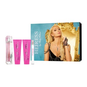 Set Paris Hilton Heiress 4Pzs 100Ml Edp Spray/ Body Lotion 90Ml/ Shower Gel 90Ml/ 10Ml Edp Spray   Dama